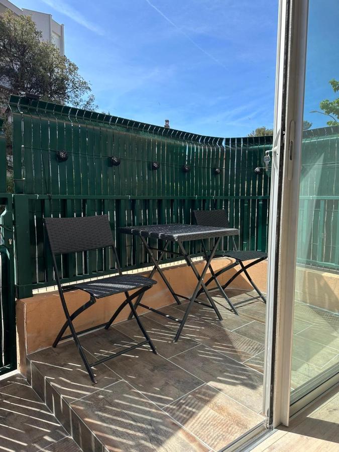 Charmant Studio Neuf 150M Plage Sur Avenue Principale Climatise Et Parking Cavalaire-sur-Mer Exterior photo