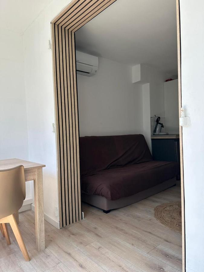 Charmant Studio Neuf 150M Plage Sur Avenue Principale Climatise Et Parking Cavalaire-sur-Mer Exterior photo